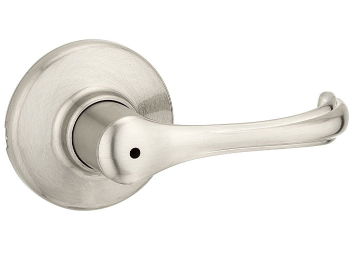 Kwikset 300DNL-15 Dorain Door Lever Lockset, Metal, Satin Nickel