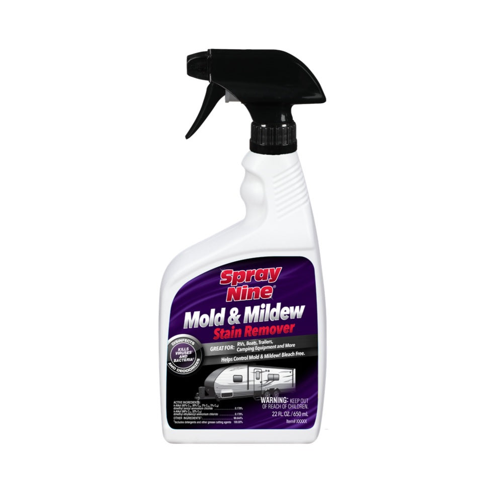 Spray Nine 15045 Mold and Mildew Stain Remover, 32 oz. – Toolbox Supply