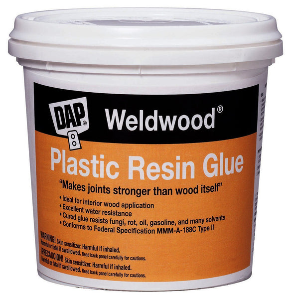 Dap 00204 Weldwood Plastic Resin Glue, 4.5 Lb