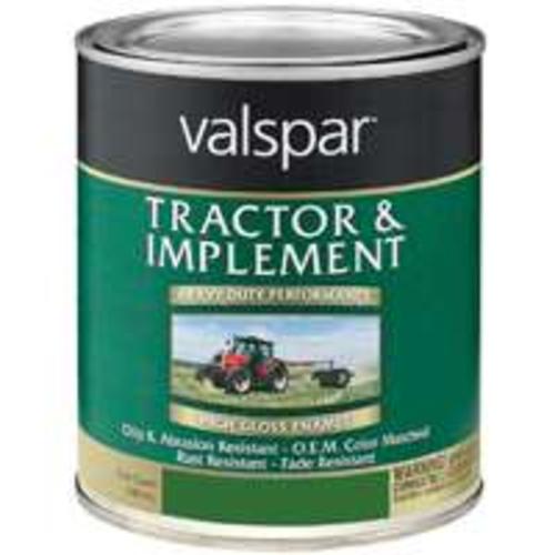 Valspar 18-4432-11  Tractor & Implement Enamel, 1-Quart, Oliver Green