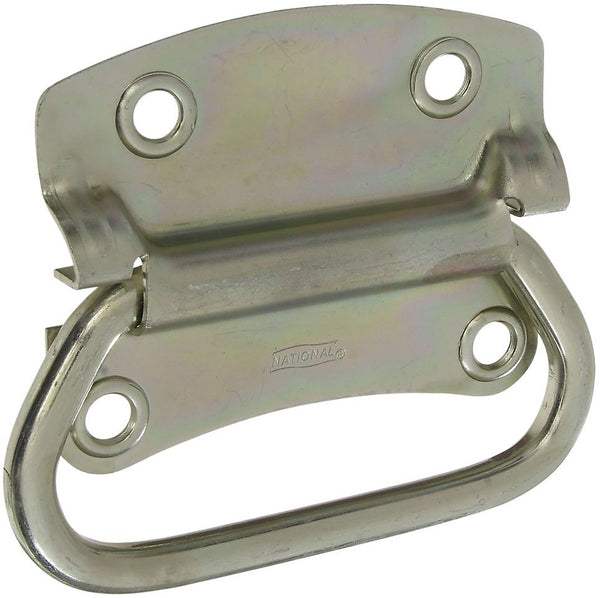 National Hardware N226-886 Chest Handle, Stee, Zinc plated, 3-1/2"