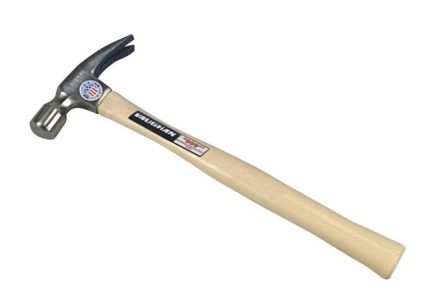 Vaughan & Bushnell 999ML Milled Face Rip Hammer With Hickory Handle, 20 Oz