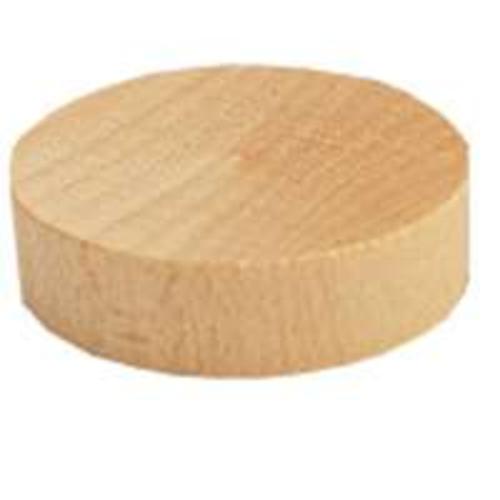 Waddell 8300.50 OAK CS Screwhole Plug Fh Oak, 1/2"