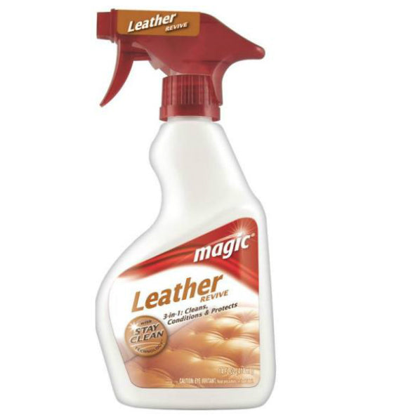 Magic 3068 Complete Leather Cleaner & Protector, 14 oz