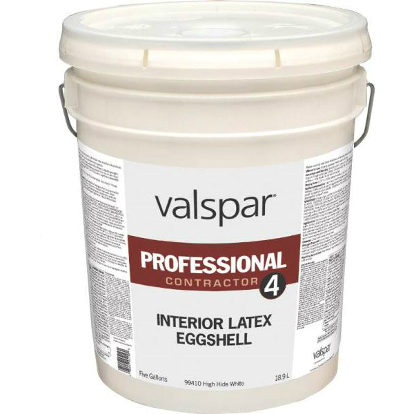 Valspar 99410 Professional Contractor 4 Interior Latex Paint, White
