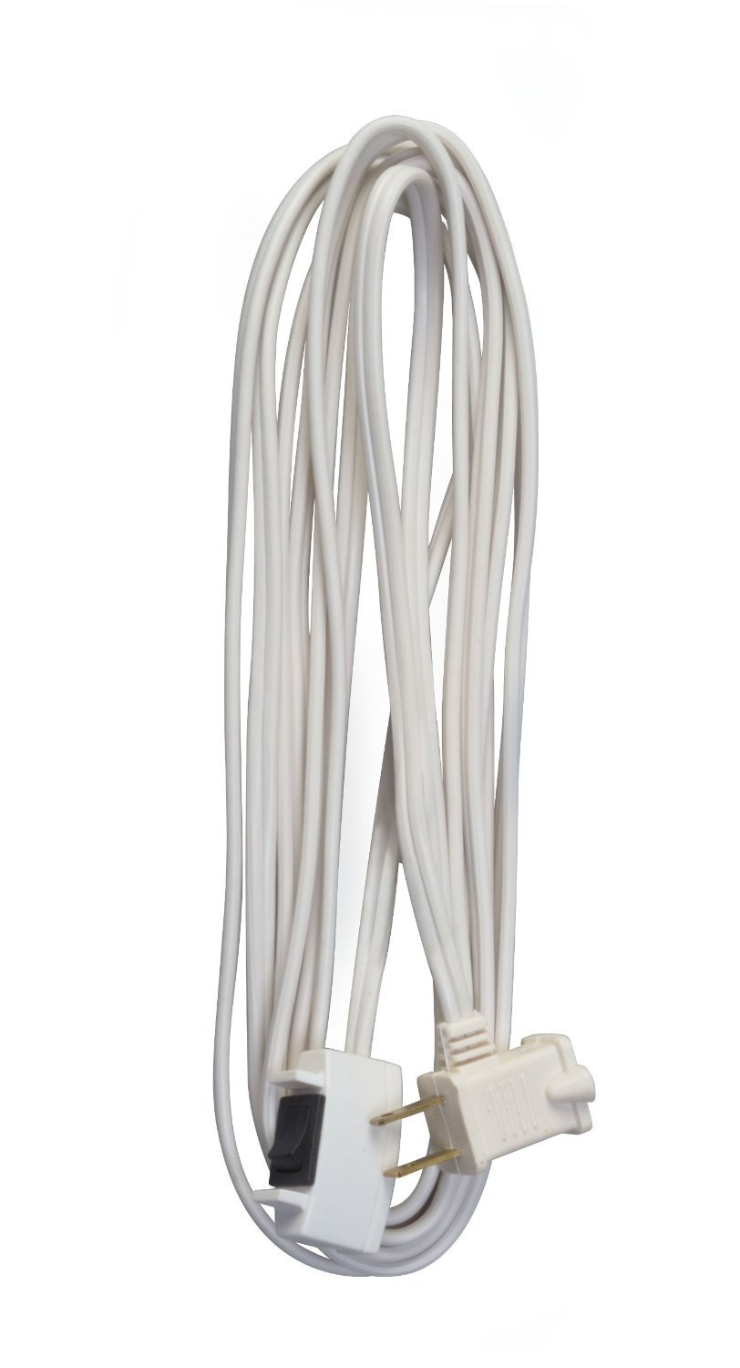 Coleman Cable 0359W Extension Cord With Switch, Wired Remote On/Off, 15-Feet
