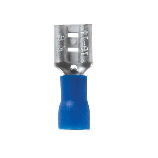 Jandorf 60872 Vinyl Insulated Disconnect Female Terminal, 0.25"