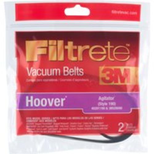 Filtrete 64190A-12 Hoover & Agitator Vacuum Cleaner Belt, Soft & Light