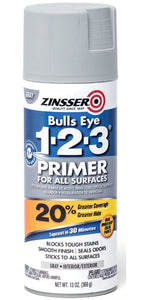 Zinsser 290971 Bulls Eye 1-2-3 Primer Sealer Spray, 13 Oz