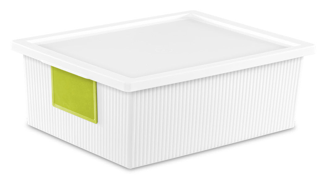 Sterilite 14328006 Storage Box With Lid, 10.2 Quart