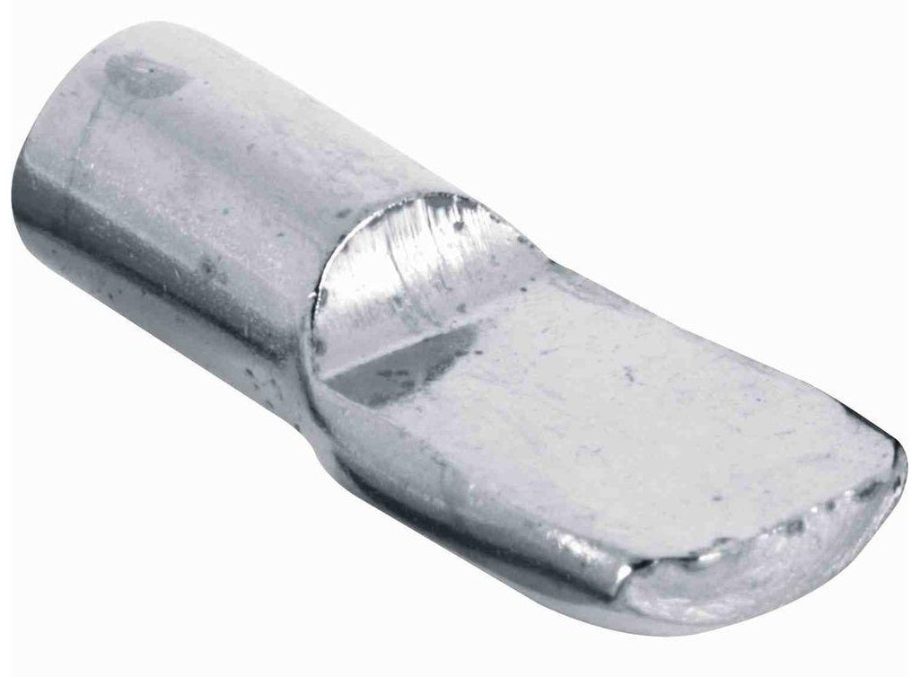 Prime Line U10163 Spoon Heavy Duty Shelf Support Pegs, Steel, Nickel Plated