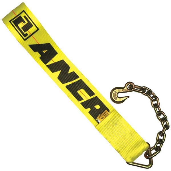 S-Line 43795-15-30 Winch Strap With Chain Anchor