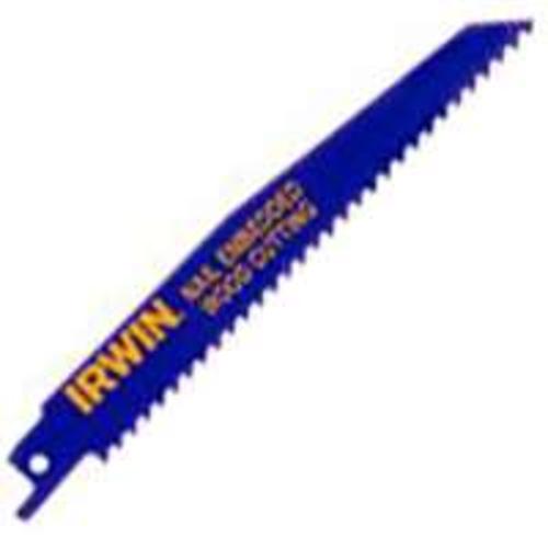 Irwin 372656P5 6TPI Reciprocating Saw Blade, 6"