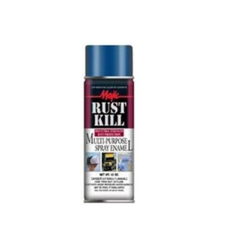 Majic 8-2006-8 Multi-Purpose Spray Enamel, 12 Oz, Royal Blue