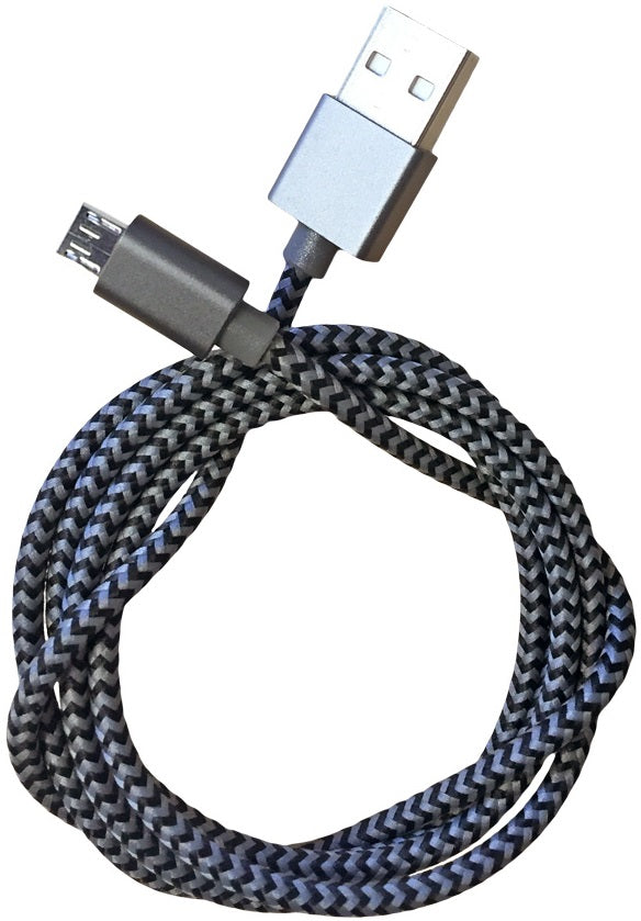 GetPower GP-USB-BRM Charge/Sync Braided USB Cable, 3&#039;