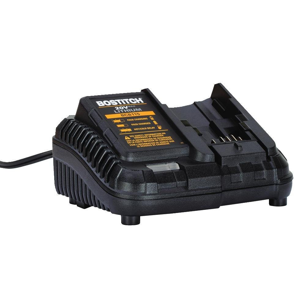 Bostitch BCB115 Battery Charger, Lithium Ion, 20 Volts