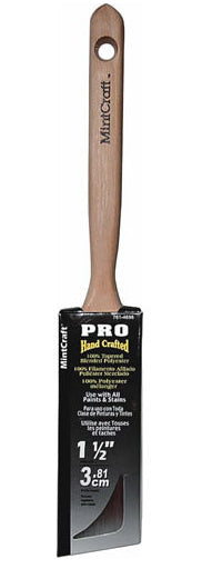 Mintcraft 2153-1 1/2" Professional Angular Sash Paint Brush, 1.5"