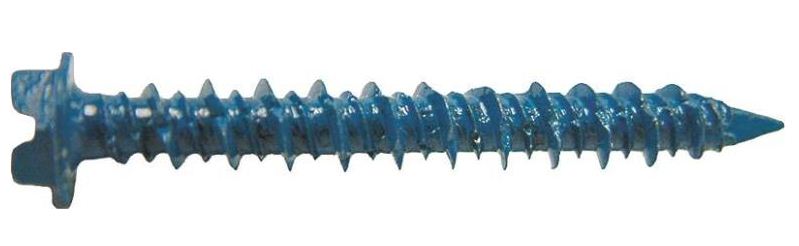 Western States 54083 Masonry Tapping Screw, 1/4"x2-3/4"