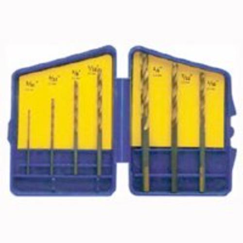 Irwin 3018012SM Turbomax 7-Piece Drill Bit Set, High Speed Steel