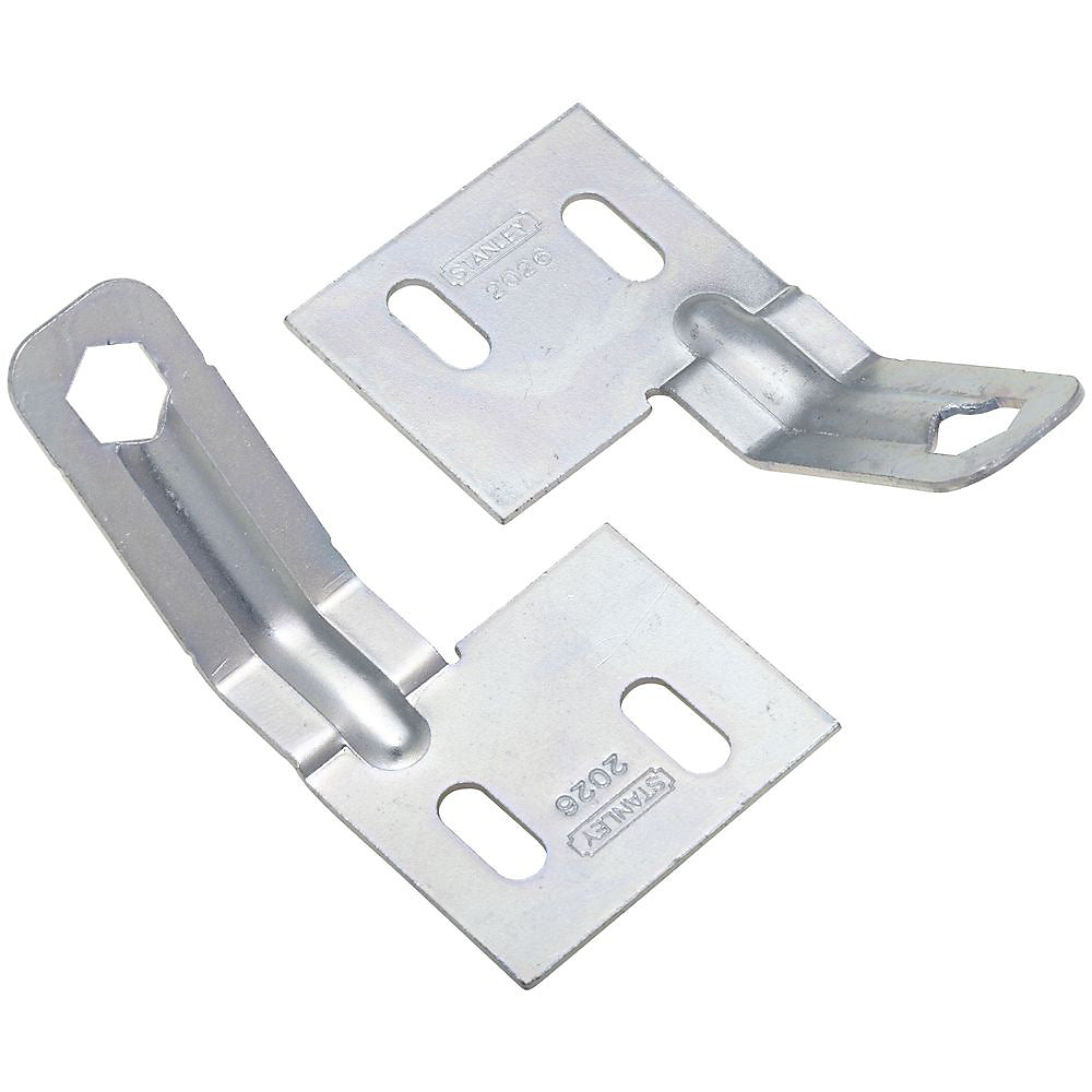 National Hardware N344-895 V391A Folding Door Aligners, Zinc plated