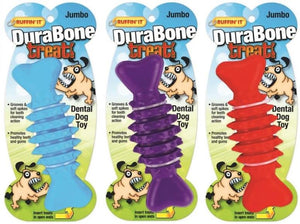 Ruffin' It 80602 Jumbo Durabone Treat Dental Toy