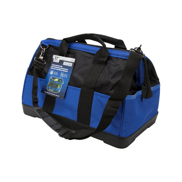 Vulcan JL-89022P Contractor Tool Bag, 17 Inch L, 22 Pockets