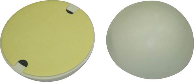 Mintcraft FE-S715 Cushion Door Bumper, White, 2-3/16"