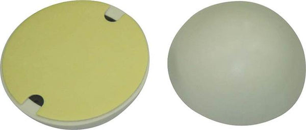 Mintcraft FE-S715 Cushion Door Bumper, White, 2-3/16"