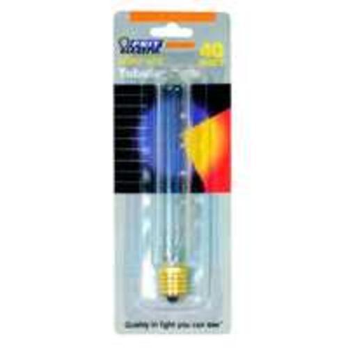 Feit Electric  BP40T61/2 T6.5 Incandescent Tube Bulb 40W Clear
