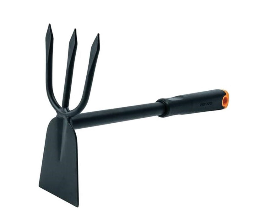 Fiskars 373810-1001 Cultivator Hoe Hand Tool, 12" x 7.25"