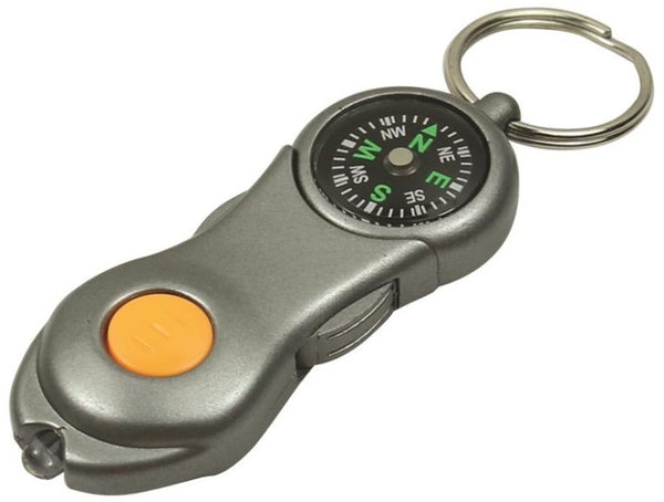 Toolbasix 72-237 Compass With LED Light Keychain