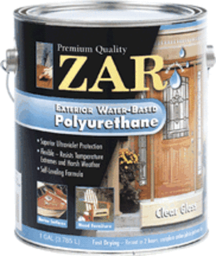 United Gilsonite 32711 "ZAR" EXTERIOR WATER-BASED POLYURETHANE 1PT - SATIN