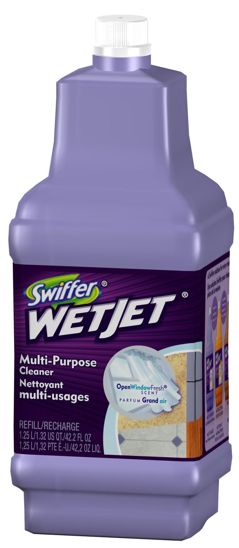 Swiffer 77810 WetJet Multi-Purpose Cleaner, 1.25 Liter