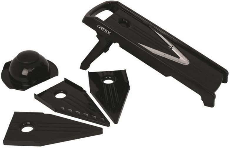 Oneida 55304 Adjustable Mandolin V-Slicer, Black