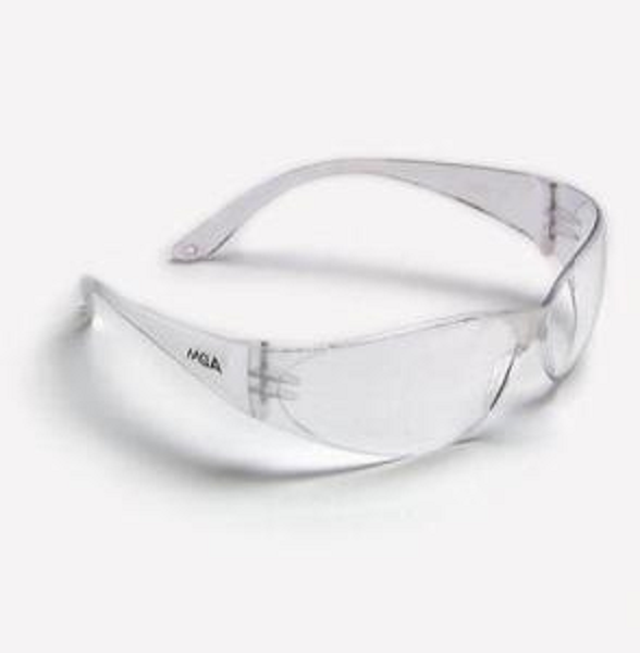 MSA Safety Works 10009924 Close Fit Safety Glass, Clear Lens