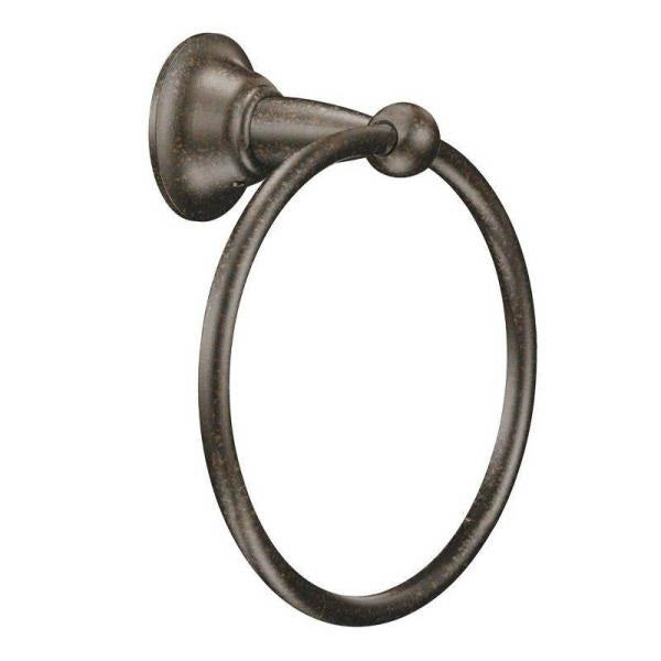 Moen DN6886ORB Sage Towel Ring, Oil rubbed bronze