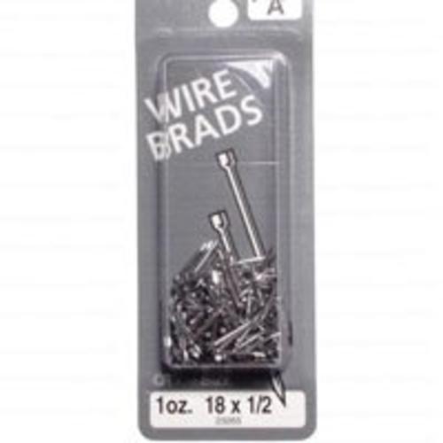 Midwest 23265 Wire Brads, 18 x 1/2