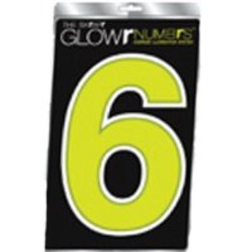 Handy Home  GLOWR6-U The Glowr House Number "6"