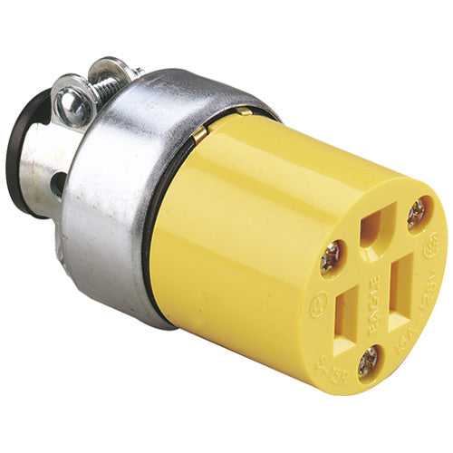 Cooper Wiring 2887-BOX Armored Grounding Connector, 3 Pole, 125 Volt