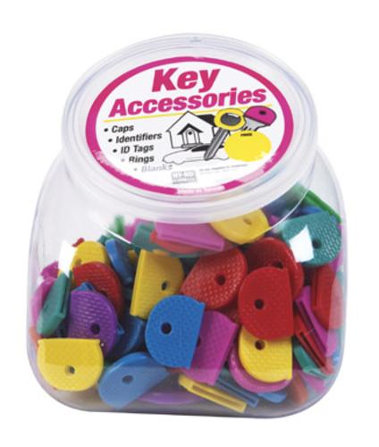 Hy-Ko KT134 Small Key Caps Identifier  200/Jar