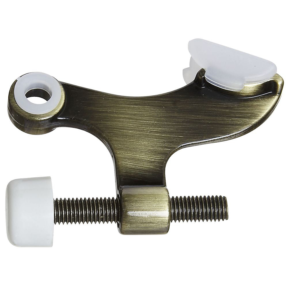 National Hardware N279-703 V227 Hinge Pin Door Stops, Antique Brass