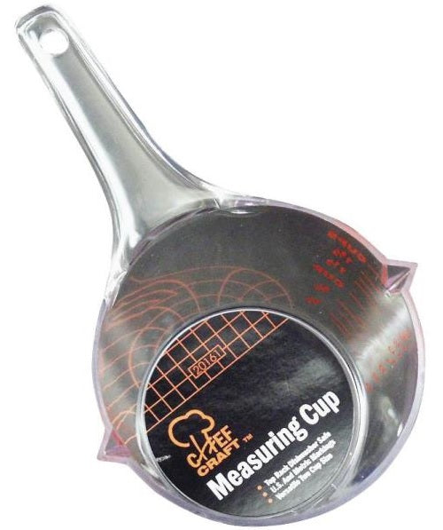 Chef Craft 20161 Measuring Clear Cup, 2 Cup