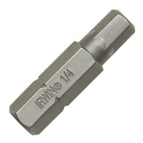 Irwin 3053016 Hex Head Insert Bit, 1" x 3/16"