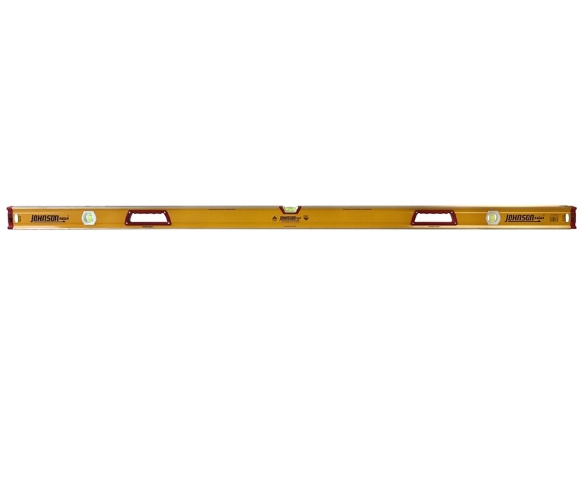 Johnson Level 1717-7200 Heavy Duty Aluminum Box Level, 72 Inch