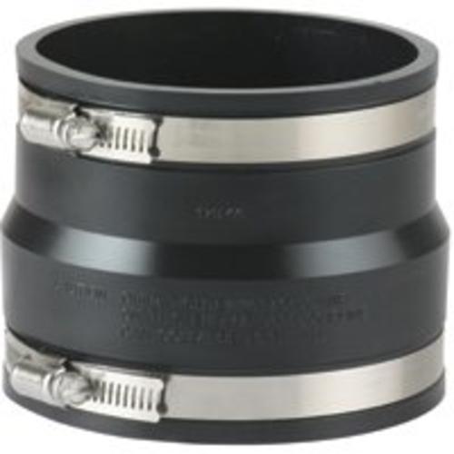 Worldwide Sourcing KJ-003 PVC Flexible Coupling, 4" x 4"