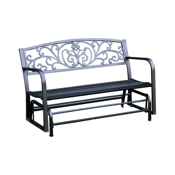 Seasonal Trends XG239 Decorative Glider Bench, Steel