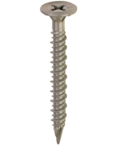 Rock-On 23311 Cement Board Screws, NO 9 x 1-5/8", Climacoat