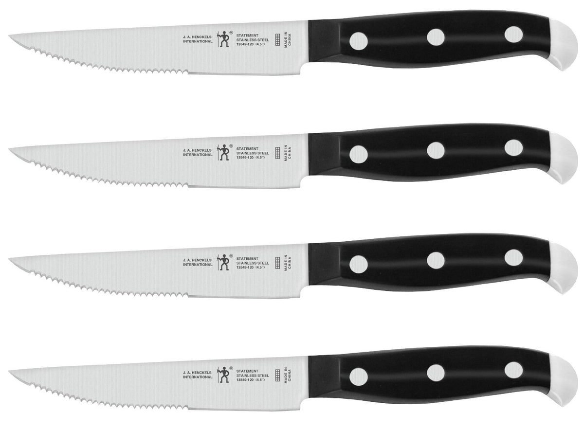 J.A Henckels 13549-000 Statement Steak Knife Set, 4 Piece