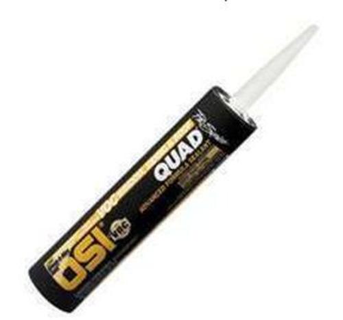 OSI QUAD 1637007 Voc Quad Caulk, 10.2 Oz