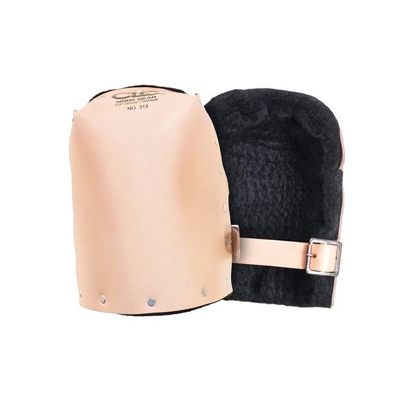 CLC 313 Heavy Duty Leather Kneepads, Tan